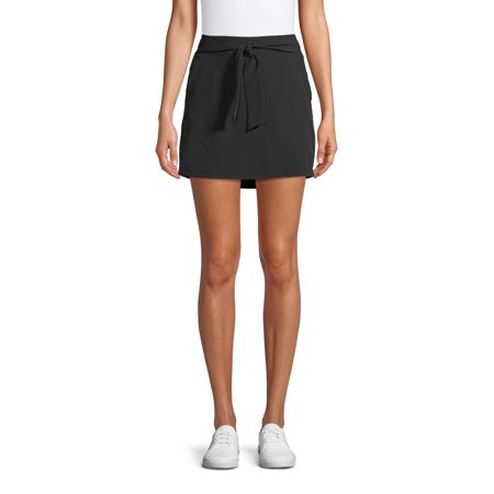 Apana Women's Active Woven Skort with Tie Front