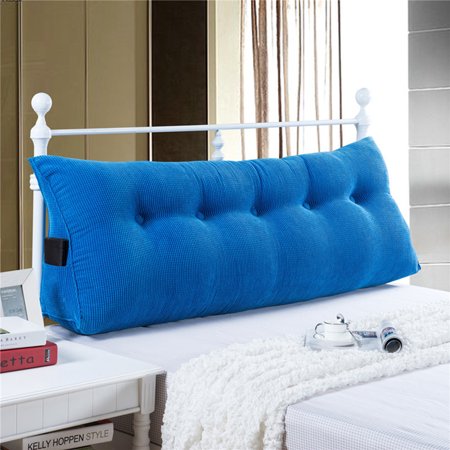 WOWMAX Large Bed Headboard Pillow Back Support Reading Wedge