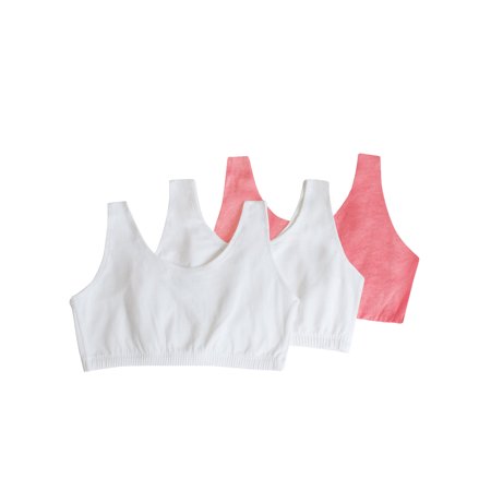 ToBeInStyle Women's Pack of 3 Reversible Compression Double Layered Sports  Bras 