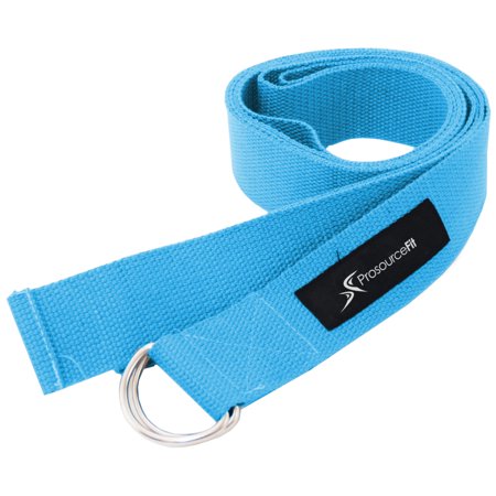 Heathyoga Yoga Strap Made from Durable Cotton with Adjustable D