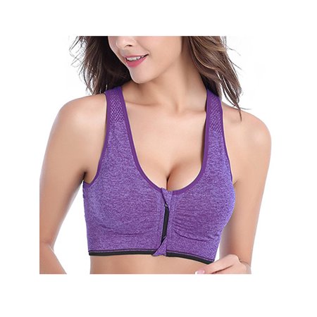 Sports Bras for Women Bra Bra Vest Running Sports Yoga Underwear Unrimmed  Fashion Shockproof Women Crazy Yoga Sports Bra 